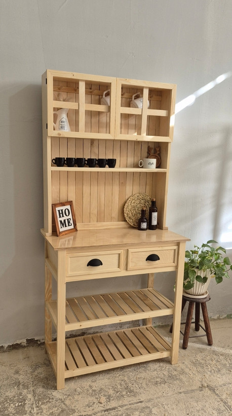 کافی بار چوبی خود رنگ مدل (D101)