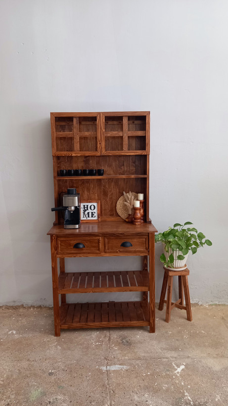 کافی بار چوبی شهریار وود مدل (D100)