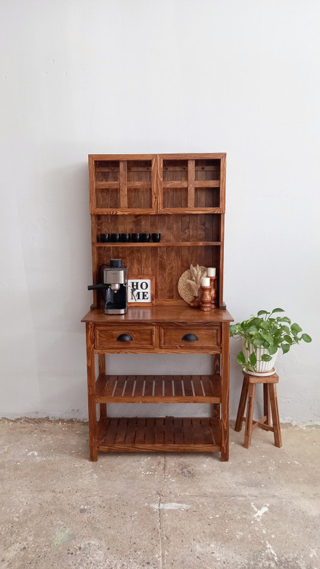 کافی بار چوبی شهریار وود مدل (D100)