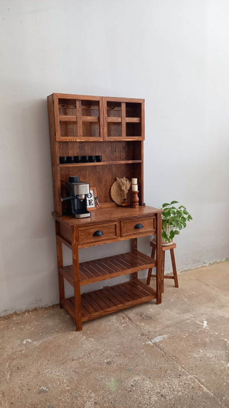 کافی بار چوبی شهریار وود مدل (D100)