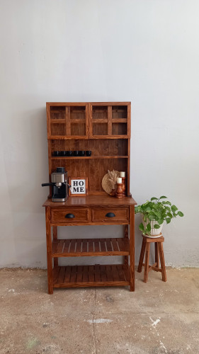 کافی بار چوبی شهریار وود مدل (D100)