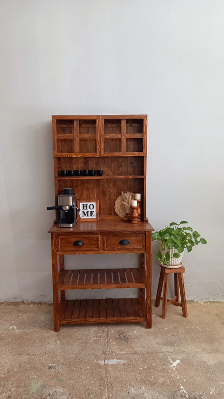 کافی بار چوبی شهریار وود مدل (D100)
